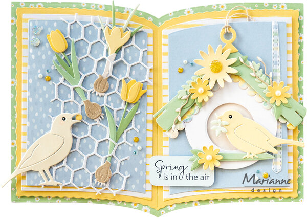 Marianne Design Craftables Die Tulip by Marleen (CR1727)
