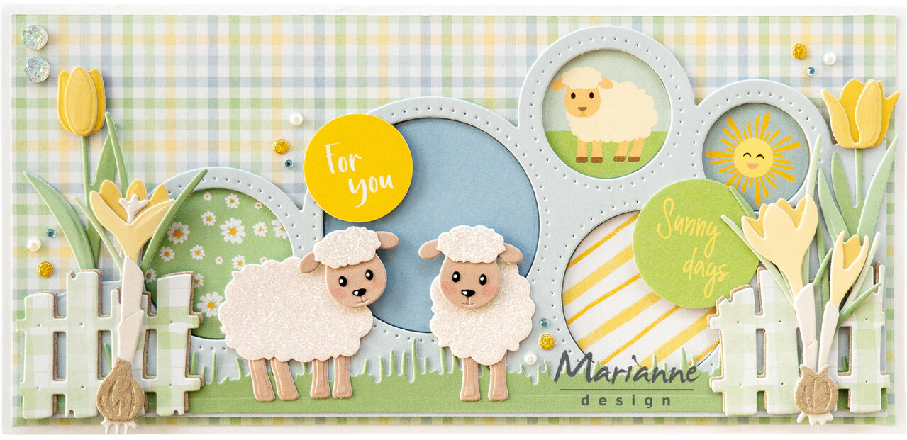 Marianne Design Craftables Die Crocus by Marleen (CR1728)