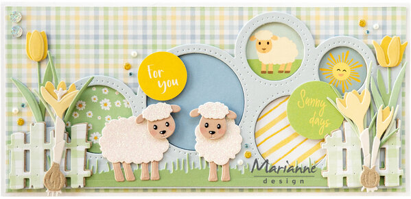 Marianne Design Craftables Die Crocus by Marleen (CR1728)