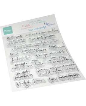 Marianne Design Clear Stamps Lentegroetjes by Marleen (CS1193)