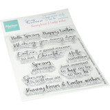 Marianne Design Clear Stamps Spring is in the Air by Marleen (CS1194)