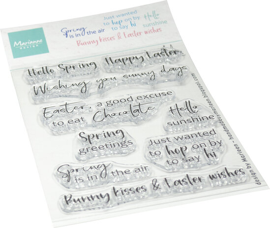 Marianne Design Clear Stamps Spring is in the Air by Marleen (CS1194)