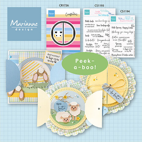 Marianne Design Clear Stamps Spring is in the Air by Marleen (CS1194)