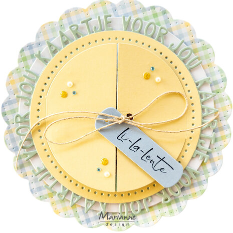 Marianne Design Clear Stamps Lentegroetjes by Marleen (CS1193)