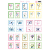 Marianne Design Decoupage Sheet A4 Stamps Spring (VK9645)