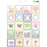 Marianne Design Decoupage Sheet A4 Flowers (VK9646)