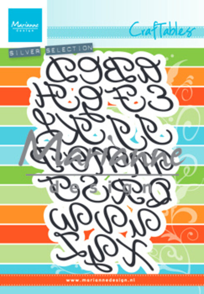 Marianne Design Craftables Classic Alphabet Uppercase (CR1452)