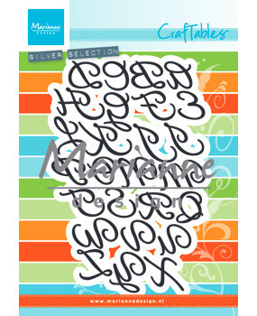 Marianne Design Craftables Classic Alphabet Uppercase (CR1452)