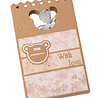 Studio Light Teddy's Tea Time Cutting Die Bear Gift Bag (SL-TTT-CD1080)