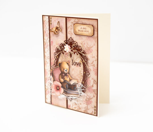 Studio Light Teddy's Tea Time Cutting Die Bear Gift Bag Accesories (SL-TTT-CD1079)