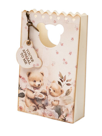 Studio Light Teddy's Tea Time Cutting Die Bear Gift Bag Accesories (SL-TTT-CD1079)
