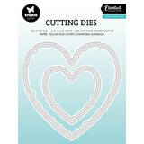 Studio Light Torn Edge Cutting Die Torn Heart Shape (SL-ES-CD1100)