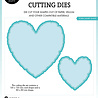 Studio Light Torn Edge Cutting Die Torn Heart Shape (SL-ES-CD1100)