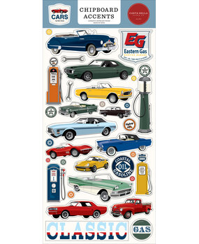 Carta Bella Cars Chipboard Accents (CBCAR491021)