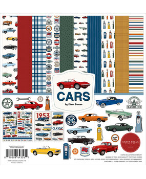 Carta Bella Cars 12x12 Inch Collection Kit (CBCAR491016)