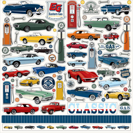 Carta Bella Cars 12x12 Inch Collection Kit (CBCAR491016) Carta Bella Cars 12x12 Inch Collection Kit (CBCAR491016)