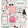 Carta Bella French Girl Puffy Stickers (CBFG490066)