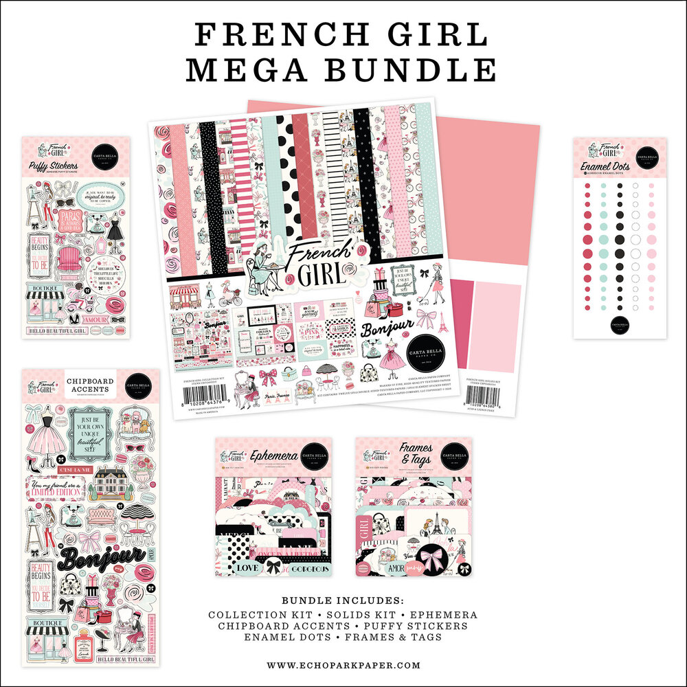 Carta Bella French Girl Mega Bundle (CBFG490050)
