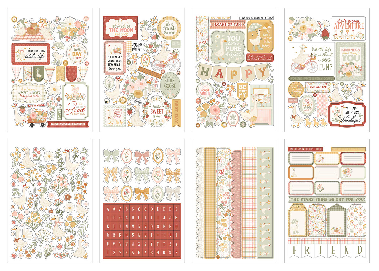 Carta Bella Silly Goose Sticker Book (CBGOO488029)