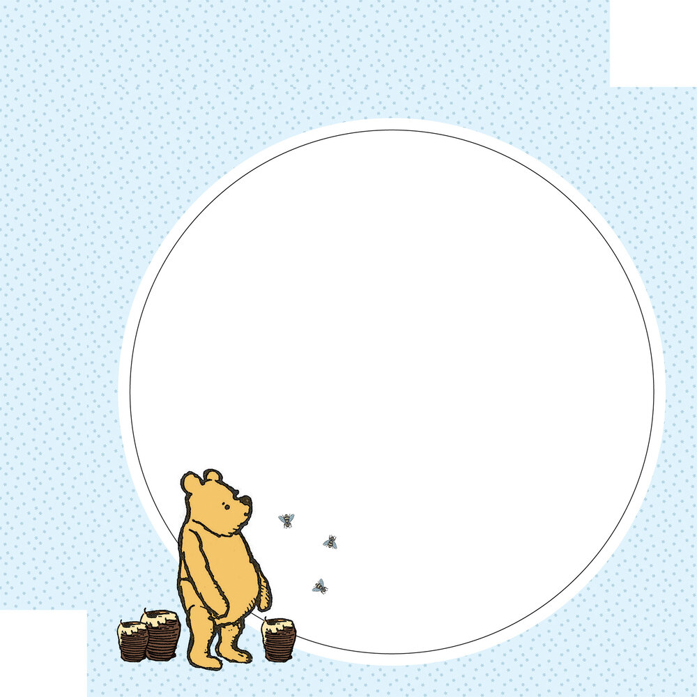 Echo Park Winnie The Pooh Page Frames 12x12 Inch Collection Kit (WPF489016)