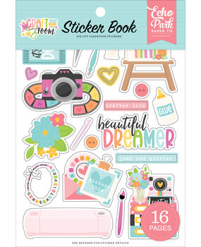Echo Park Craft Room Sticker Book (CRM492029)