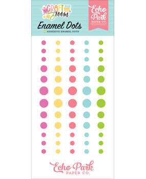 Echo Park Craft Room Enamel Dots (CRM492028)
