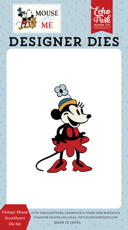Echo Park Mouse And Me Designer Dies Vintage Mouse Sweetheart (MAM487041) Echo Park Mouse And Me Designer Dies Vintage Mouse Sweetheart (MAM487041)