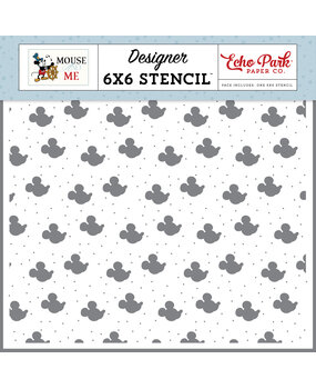 Echo Park Mouse And Me Stencil Mouse Profile (MAM487034)