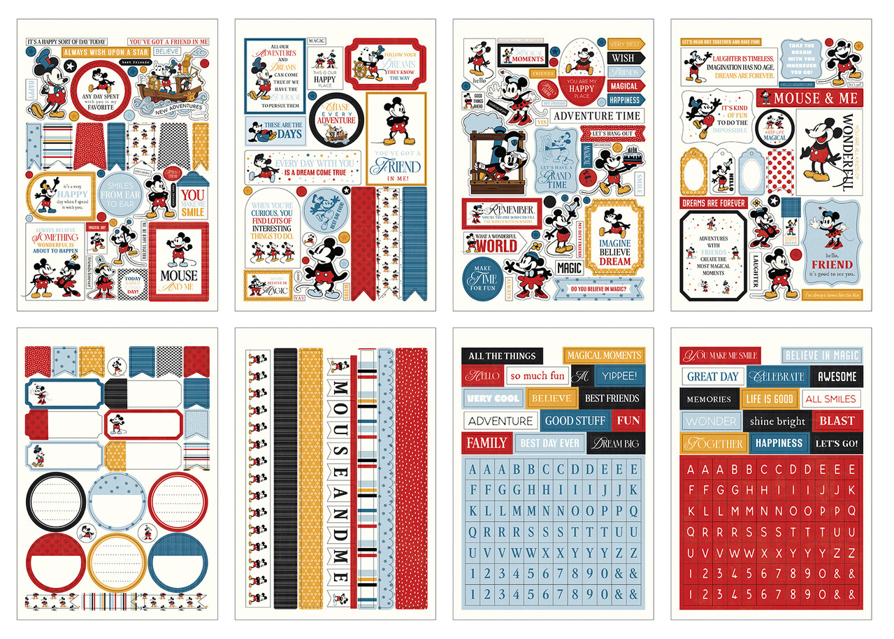 Echo Park Mouse And Me Sticker Book (MAM487029)