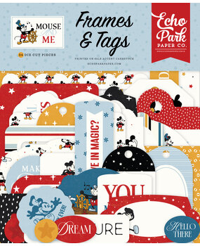 Echo Park Mouse And Me Frames & Tags (MAM487025)