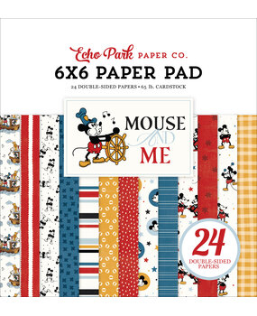 Echo Park Mouse And Me 6x6 Inch Paper Pad (MAM487023) Echo Park Mouse And Me 6x6 Inch Paper Pad (MAM487023)