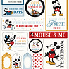 Echo Park Mouse And Me Chipboard Word & Phrases (MAM487022)