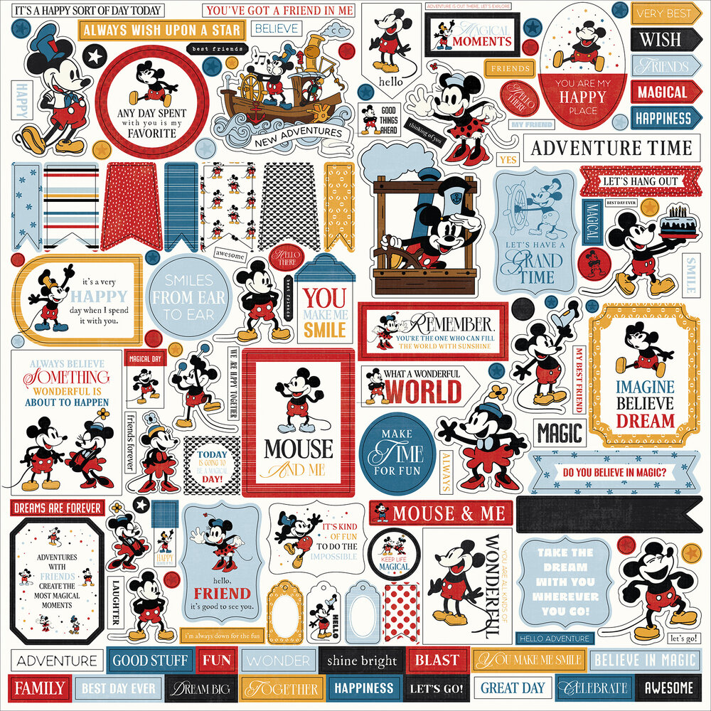 Echo Park Mouse And Me 12x12 Inch Collection Kit (MAM487016) Echo Park Mouse And Me 12x12 Inch Collection Kit (MAM487016)