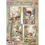Creatief Art Forest Fairies Card Kit (RE2530-0192)