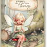 Creatief Art Forest Fairies Card Kit (RE2530-0192)