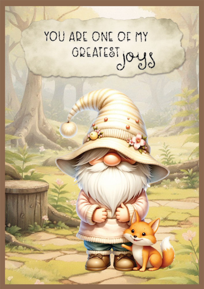 Creatief Art Cozy Gnomes Card Kit (RE2530-0194)