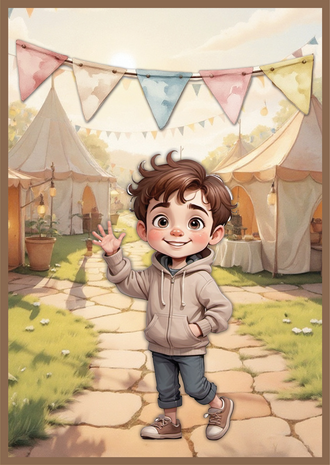 Creatief Art Happy Little Ones Card Kit (RE2530-0195)