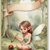 Creatief Art Forest Fairies Card Kit (RE2530-0192)