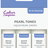 Crafter's Companion Pearl Drops Pearl Tones (3pcs) (CC-PDROP-PEA)