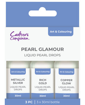 Crafter's Companion Pearl Drops Pearl Glamour (3pcs) (CC-PDROP-GLA)