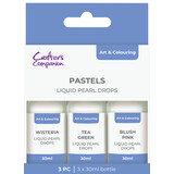 Crafter's Companion Pearl Drops Pastels (3pcs) (CC-PDROP-PAS)