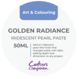 Crafter's Companion Iridescent Pearl Paste Golden Radiance 50ml (CC-IRIPERP-GORA)