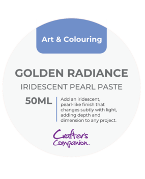 Crafter's Companion Iridescent Pearl Paste Golden Radiance 50ml (CC-IRIPERP-GORA)