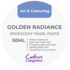 Iridescent Pearl Paste Golden Radiance 50ml (CC-IRIPERP-GORA) Iridescent Pearl Paste Golden Radiance 50ml (CC-IRIPERP-GORA)