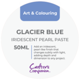 Crafter's Companion Iridescent Pearl Paste Glacier Blue 50ml (CC-IRIPERP-GLBL)
