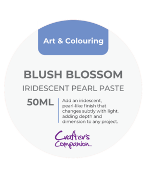 Crafter's Companion Iridescent Pearl Paste Blush Blossom 50ml (CC-IRIPERP-BLBL)