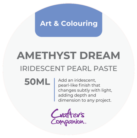 Crafter's Companion Iridescent Pearl Paste Amethyst Dream 50ml (CC-IRIPERP-AMDR)