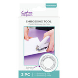 Crafter's Companion Embossing Tool & Press Plate (2pcs) (CC-TOOL-EMBPRE)