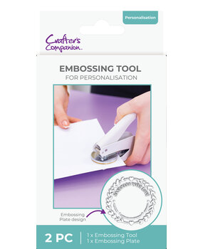 Crafter's Companion Embossing Tool & Press Plate (2pcs) (CC-TOOL-EMBPRE)