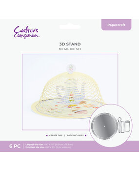 Crafter's Companion Cake Stand Metal Die 3D Stand (CC-MD-3DSTAN)